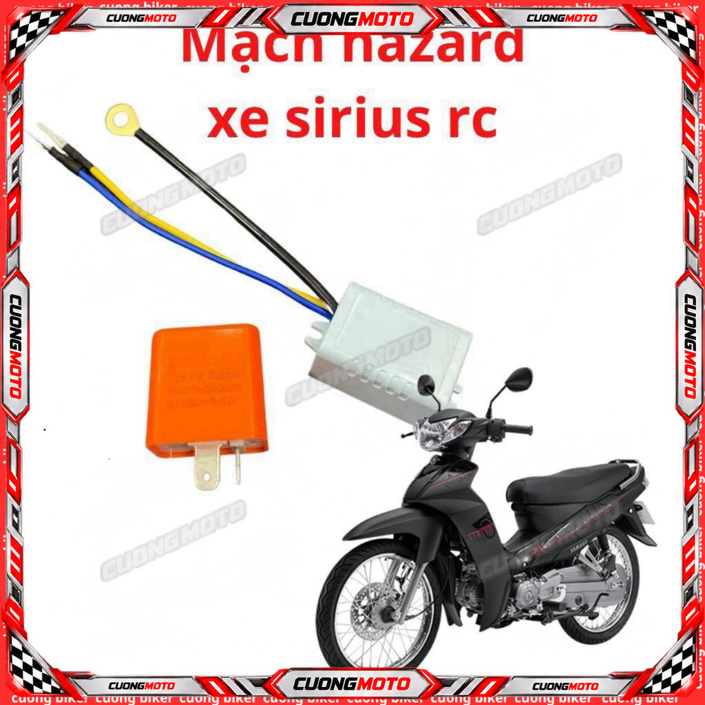 Mạch hazard xe sirius nháy 4 xi nhan cùng lúc bảo hành 1 năm cuongmoto