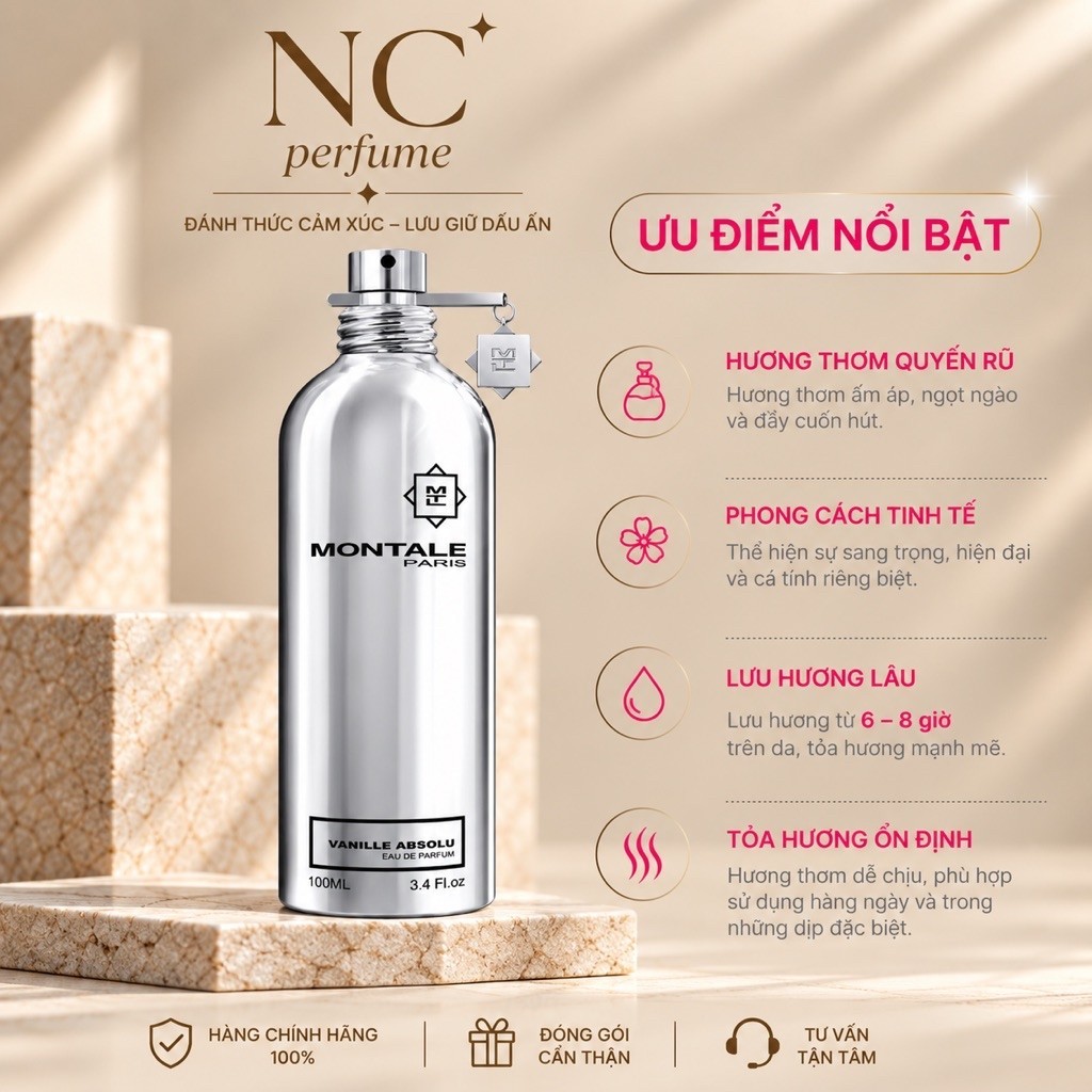 Nước Hoa Nữ VANILLE ABSOLU 10ml – NC Perfume