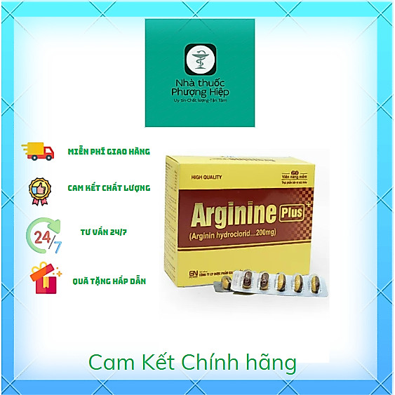 Viên Uống Bổ Gan Arginine Plus, hỗ trợ hạ men gan, giải độc gan, mát gan