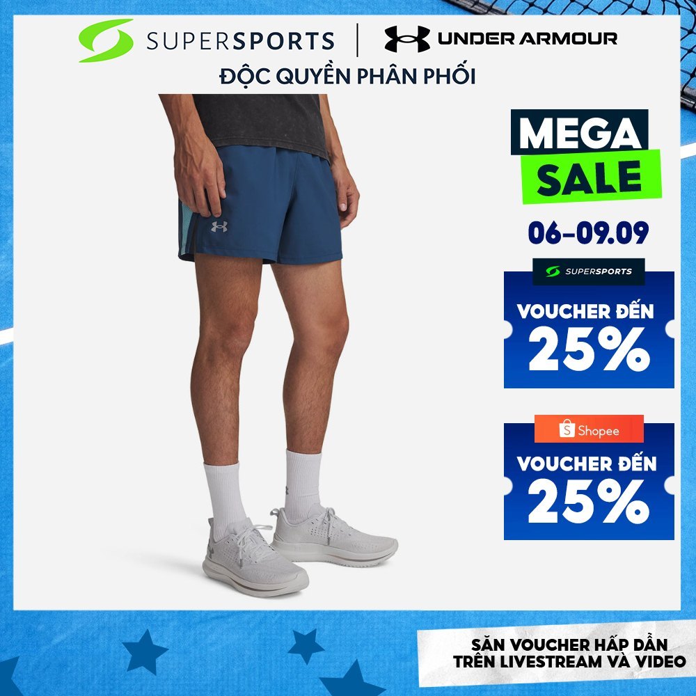 Quần Ngắn Thể Thao Nam Under Armour Launch 5'' - 1382617-498