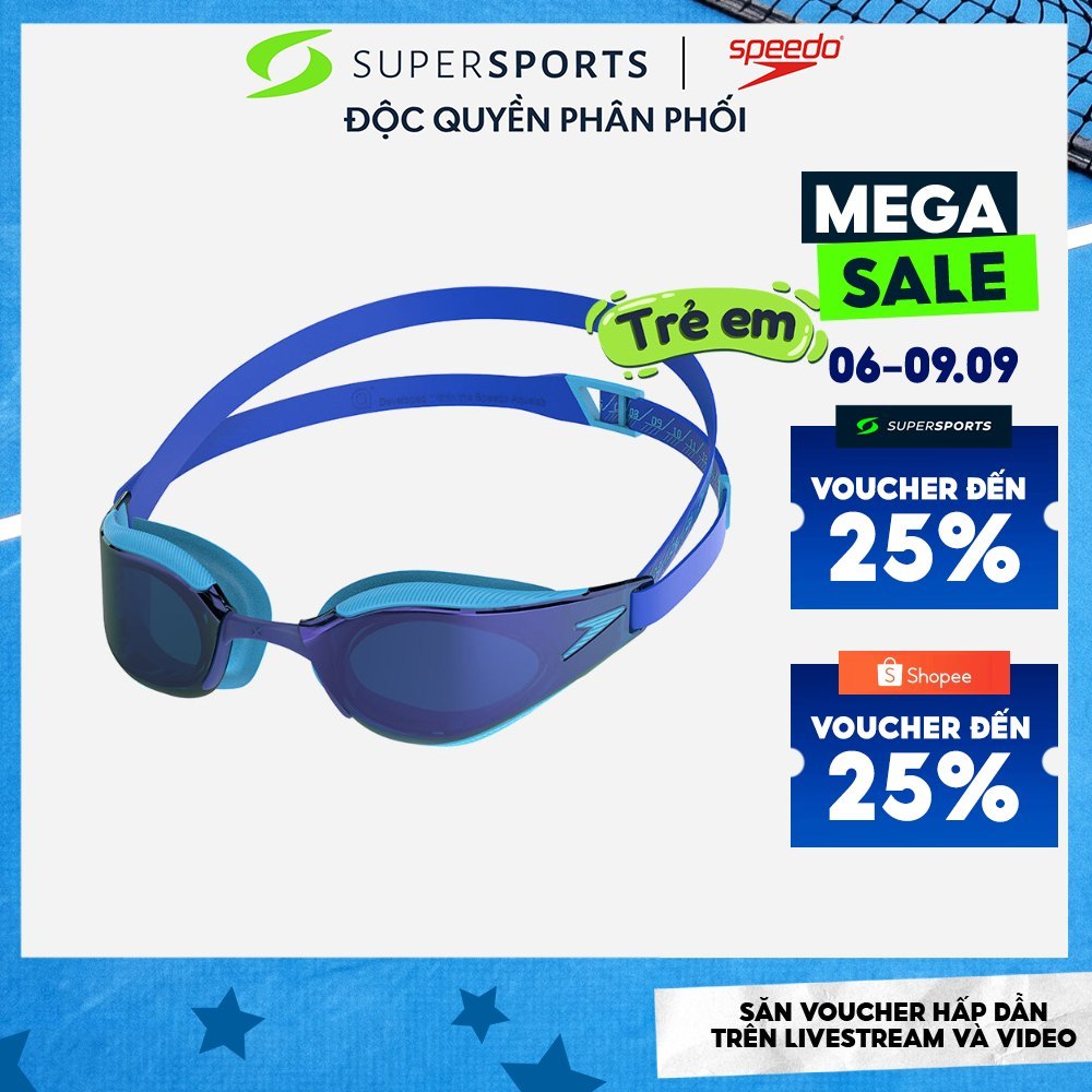 Kính Bơi Trẻ Em Speedo Fastskin Hyper Elite Mirror - Xanh Dương - 8-1282116553 LS400