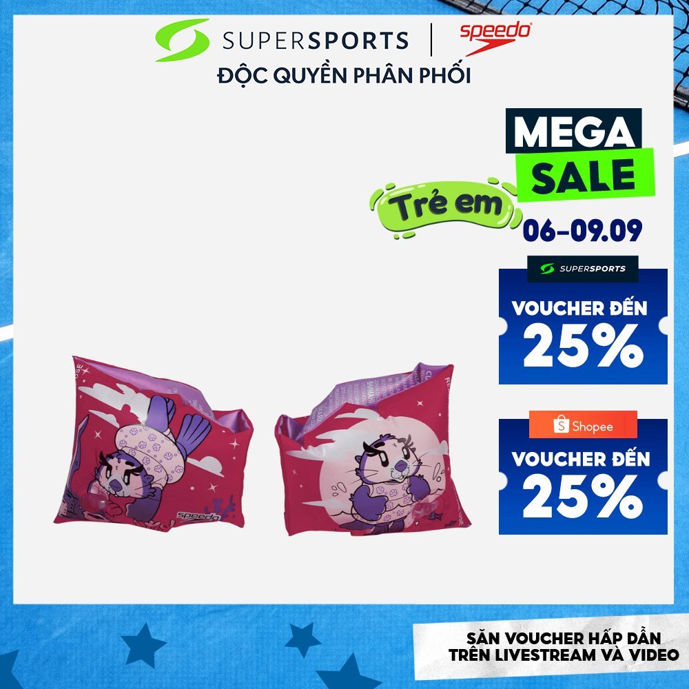 Phao Tay Trẻ Em Speedo Printed - Hồng - 8-1173414660