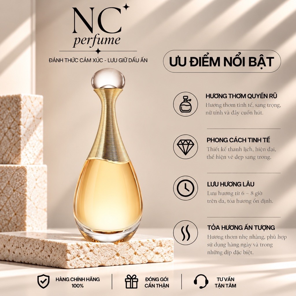 Nước Hoa Nữ Jadore EDP 10ml - NC Perfume