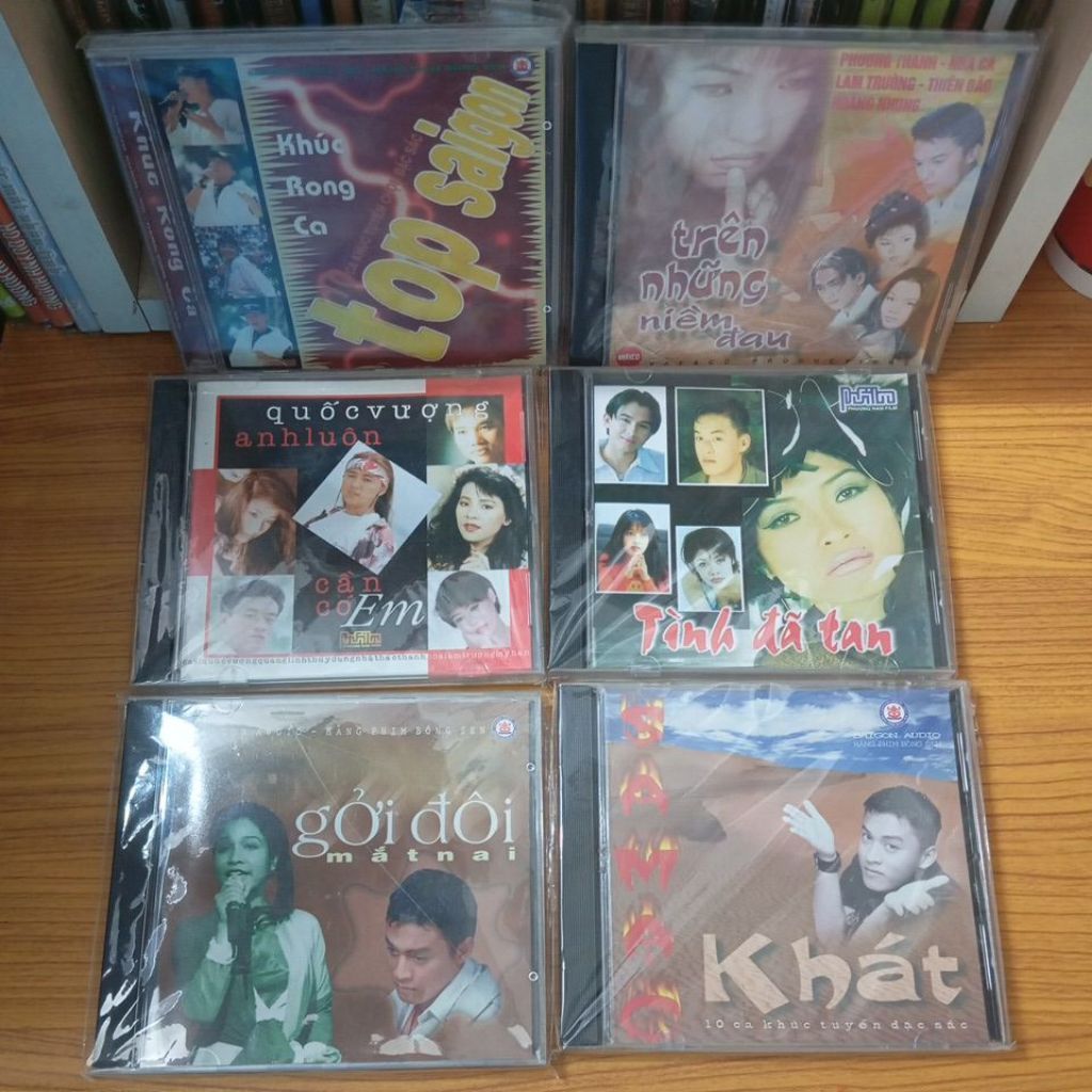Đĩa CD nhạc trẻ gốc chính hãng