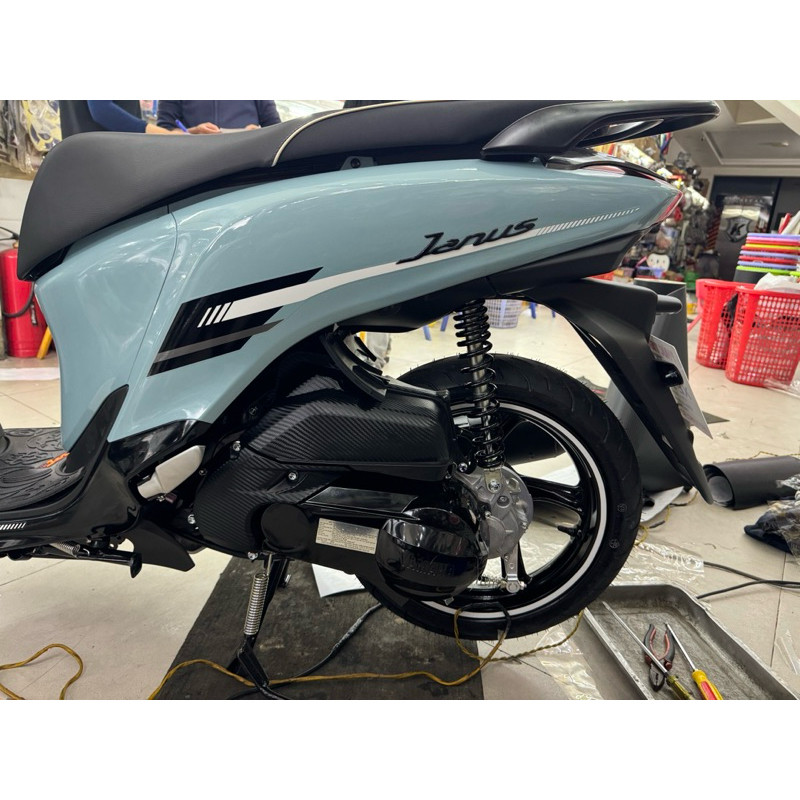 Tem Janus decal cao cấp siêu thị tem xe