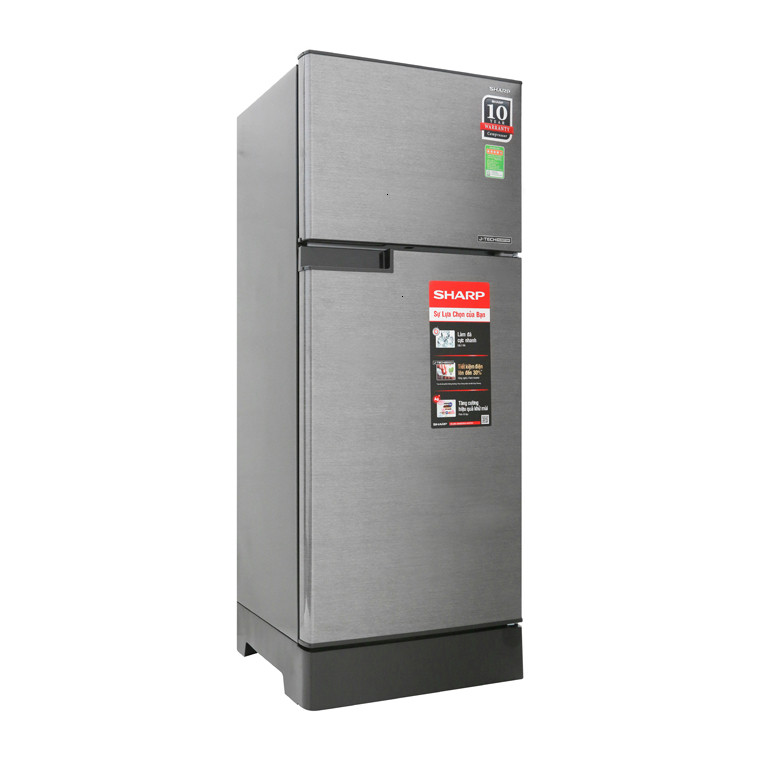 Nhắn shop đặt hàng  Tủ lạnh Sharp Inverter 180 lít SJ-X196E-DSS - Thái Lan - Điện Máy Kho Rẻ Giao nh