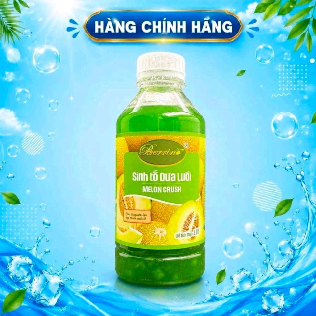 Sinh tố Berrino Dưa Lưới 1000ml - Sản phẩm chính hãng