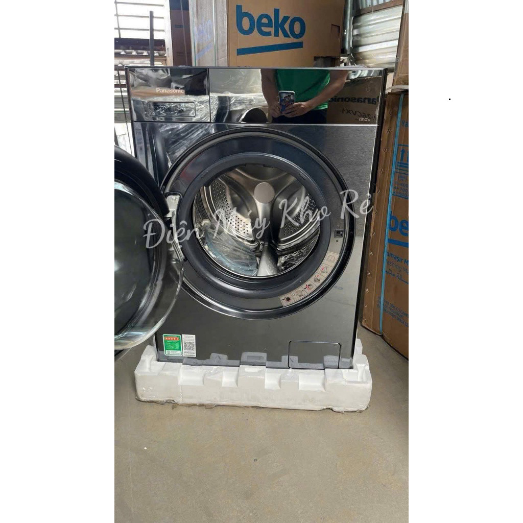 Nhắn shop đặt hàng  Máy giặt Panasonic Inverter 13 kg NA-26CVX1AVT 2024 - Điện Máy Kho Rẻ Giao nhanh
