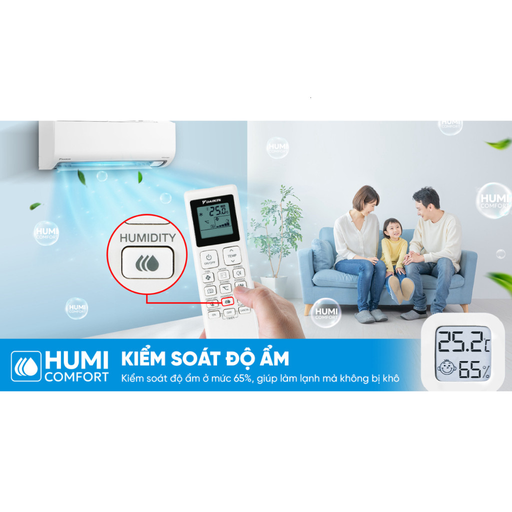 [GIAO TOÀN QUỐC] FTKB25ZVMV - Máy lạnh Daikin Inverter 1 HP FTKB25ZVMV - Bảo Hành 12 Tháng