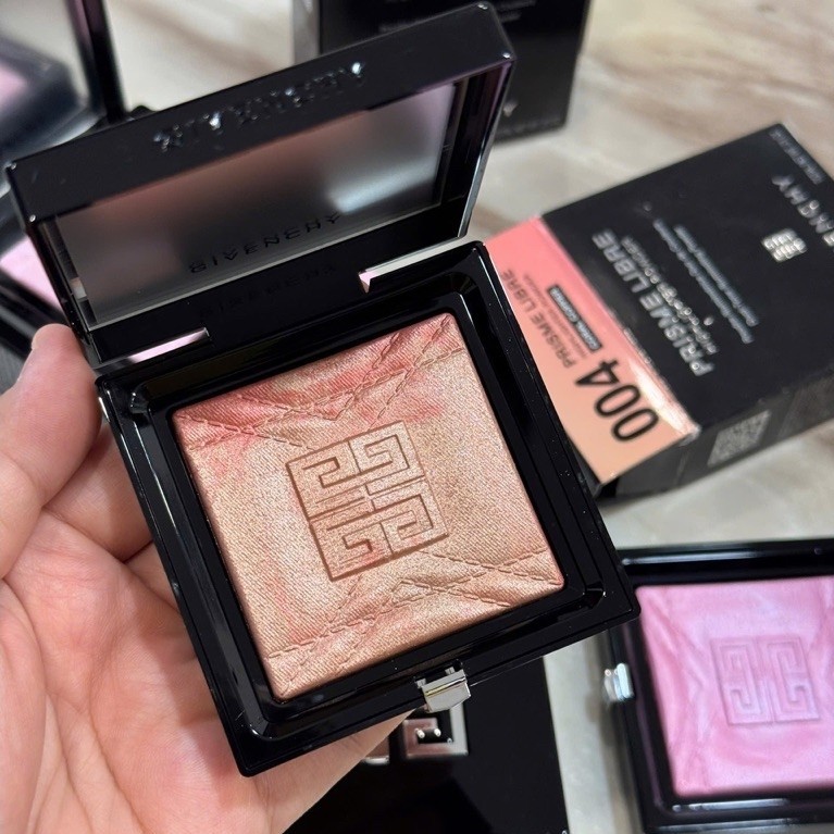 [AUTH 100%] PHẤN BẮT SÁNG HIGHLIGHT GIVENCHY DUAL #004 CORAL COPPER