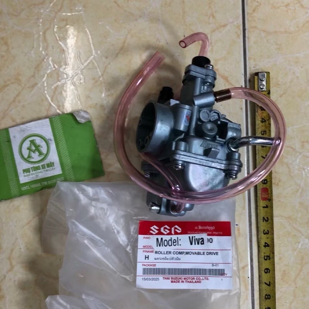 Bình xăng con xe máy Viva 110cc / Smash 110cc  Loại 1