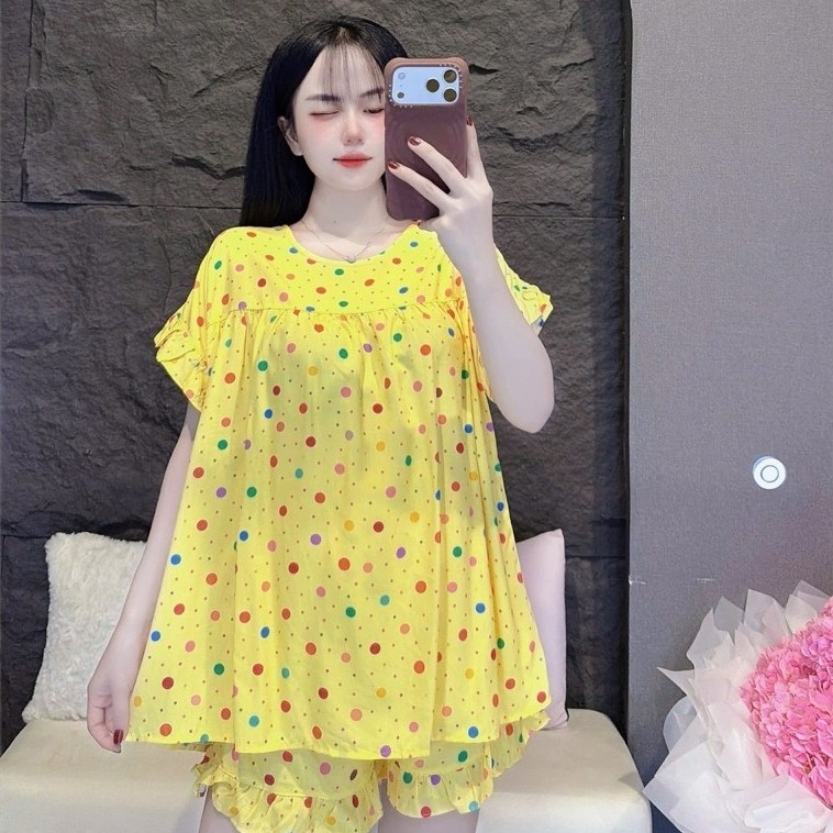 Set bộ đùi tole  cánh dơi mặc nhà - HN CLOSET