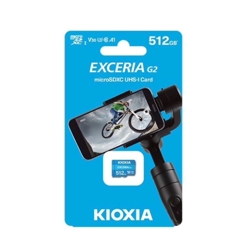 Thẻ Nhớ SD Kioxia Exceria G2 CL10 UHS-I U3 V30 4K 128GB | LNEX2L128GG4