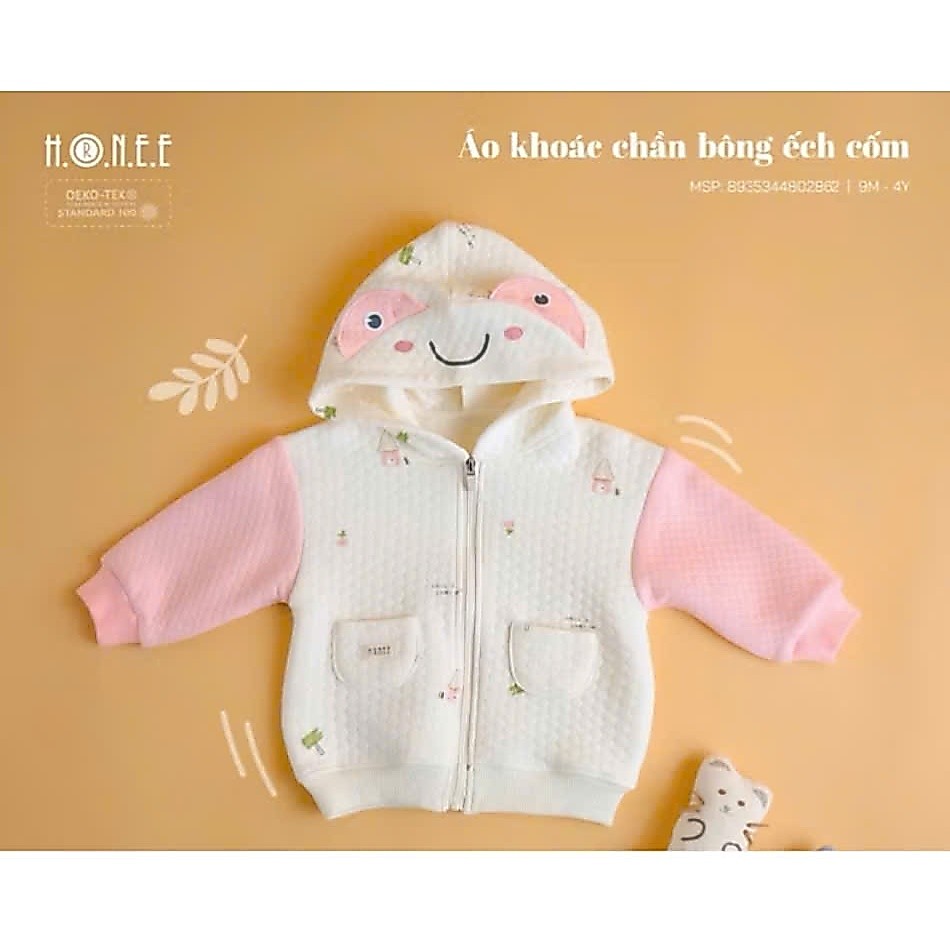 áo trần bông honee dành cho bé gái 6m-4y