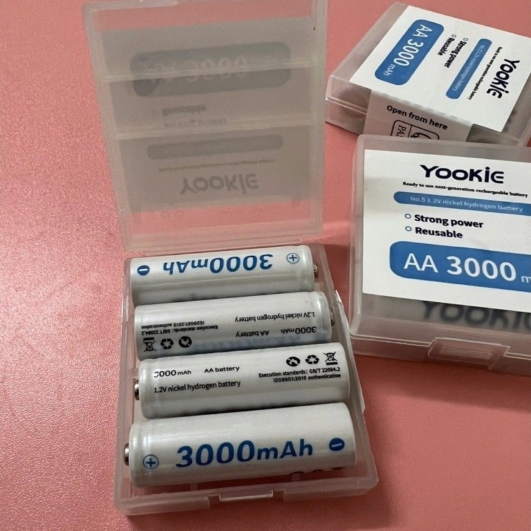 Beston pin Sạc AA 1.2V Ni-Mh bảo hành 1 năm - 4 pcs, 3300mAh - 3300mAh, 1 set of 5