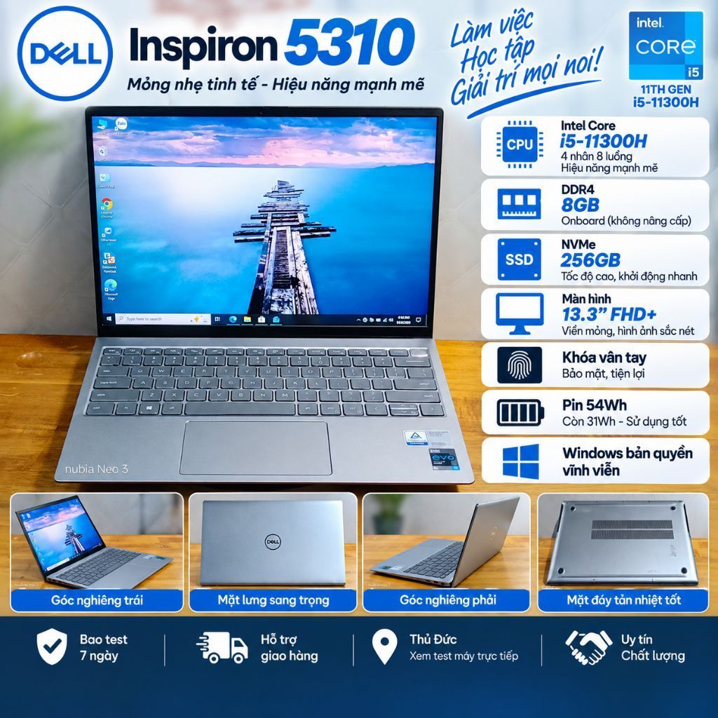 Dell Inspiron 5310 I5 11300H 8/256Gb