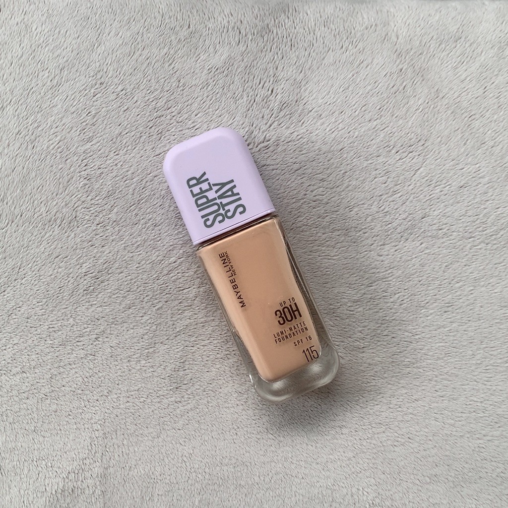 Kem nền MBL Super Stay Lumi Matte 30ml - nắp tím