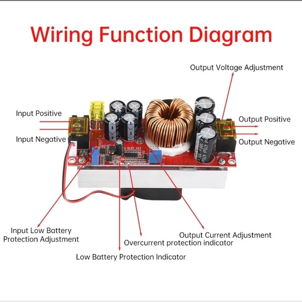 Mạch Tăng Áp (Boost Converter) 1800W, 40A