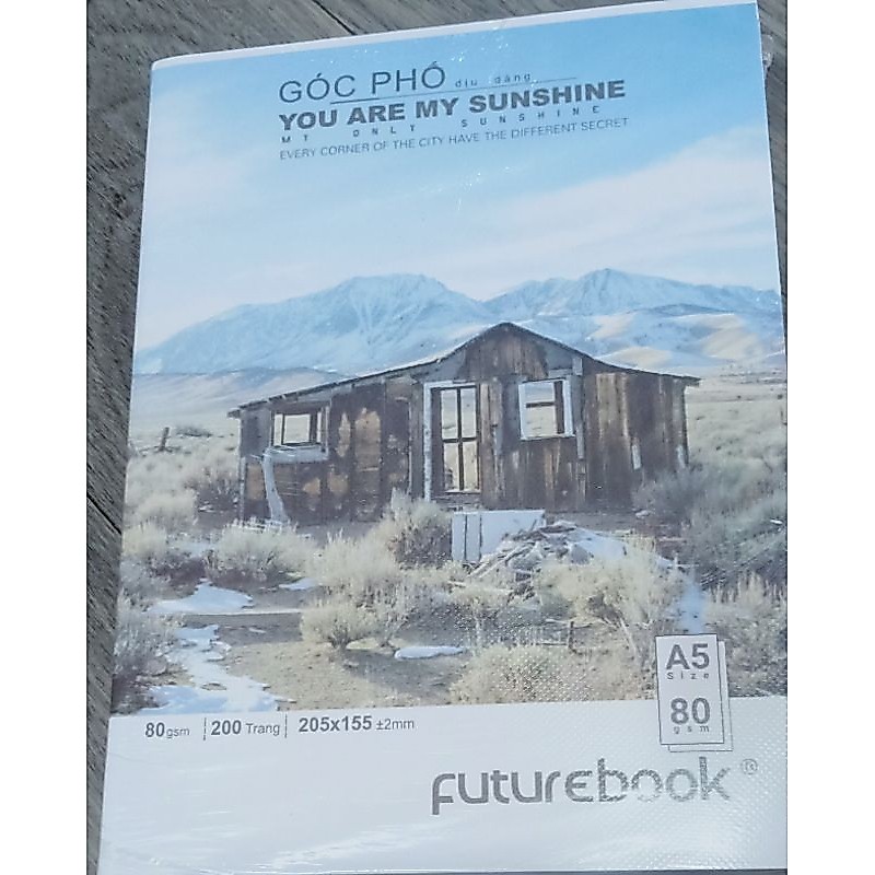 Tập 200 trang Futurebook 4 oly(1 cuốn)DL80gsm