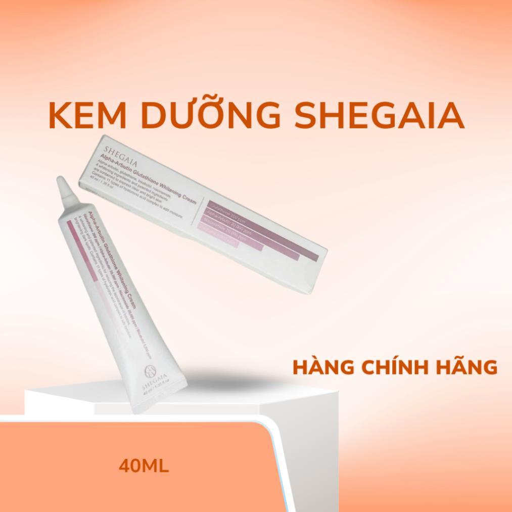 Kem dưỡng trắng da Alpha-Arbutin Glutathione Shegaia 40ml