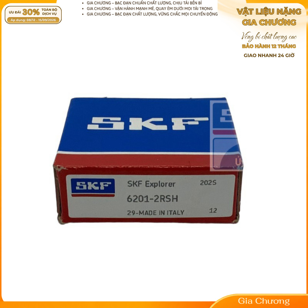 VÒNG BI SKF 6201-2RSH
