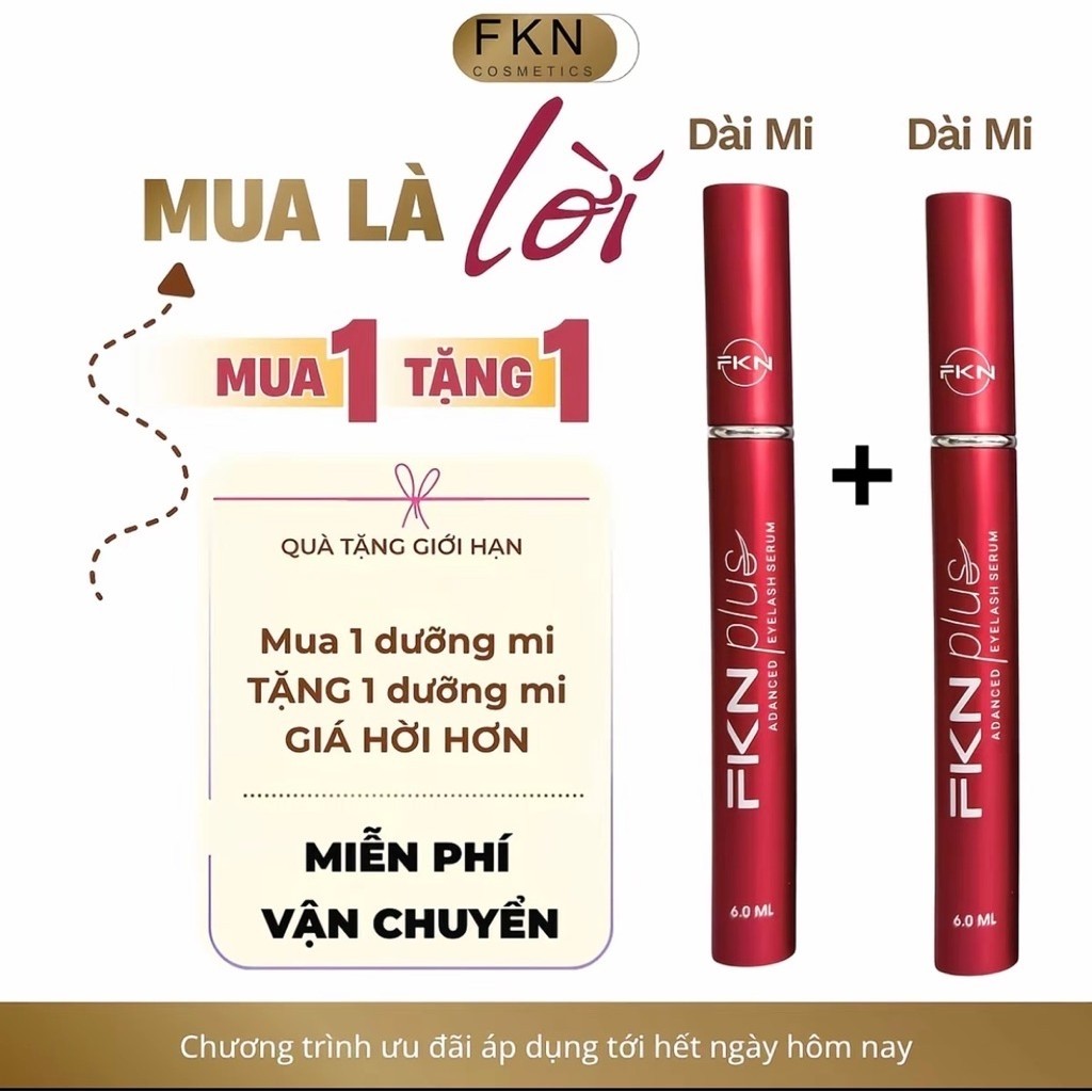 2 Dưỡng mi FKN PLUS (Phiên bản cao cấp)