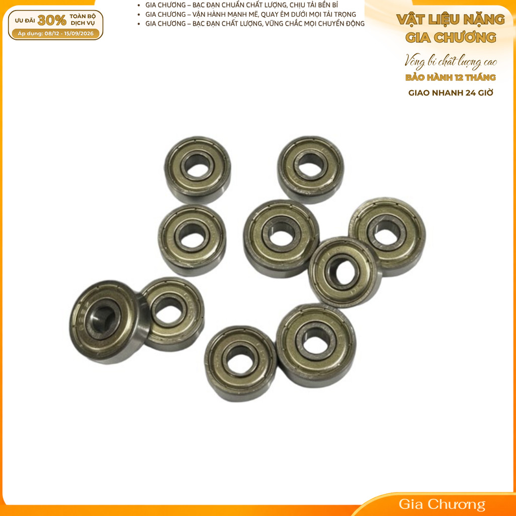 [Mua nhiều giá rẻ] Vòng bi bạc đạn 606zz, 626zz Chất Lượng Tốt