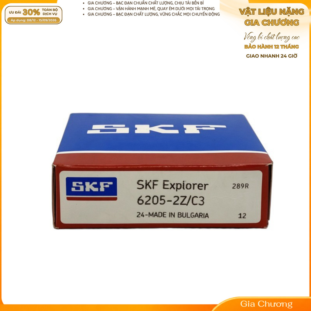VÒNG BI SKF 6205-2Z/C3