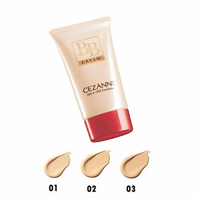 Kem nền CEZANNE BB Cream 5 trong 1 tuýp 40g