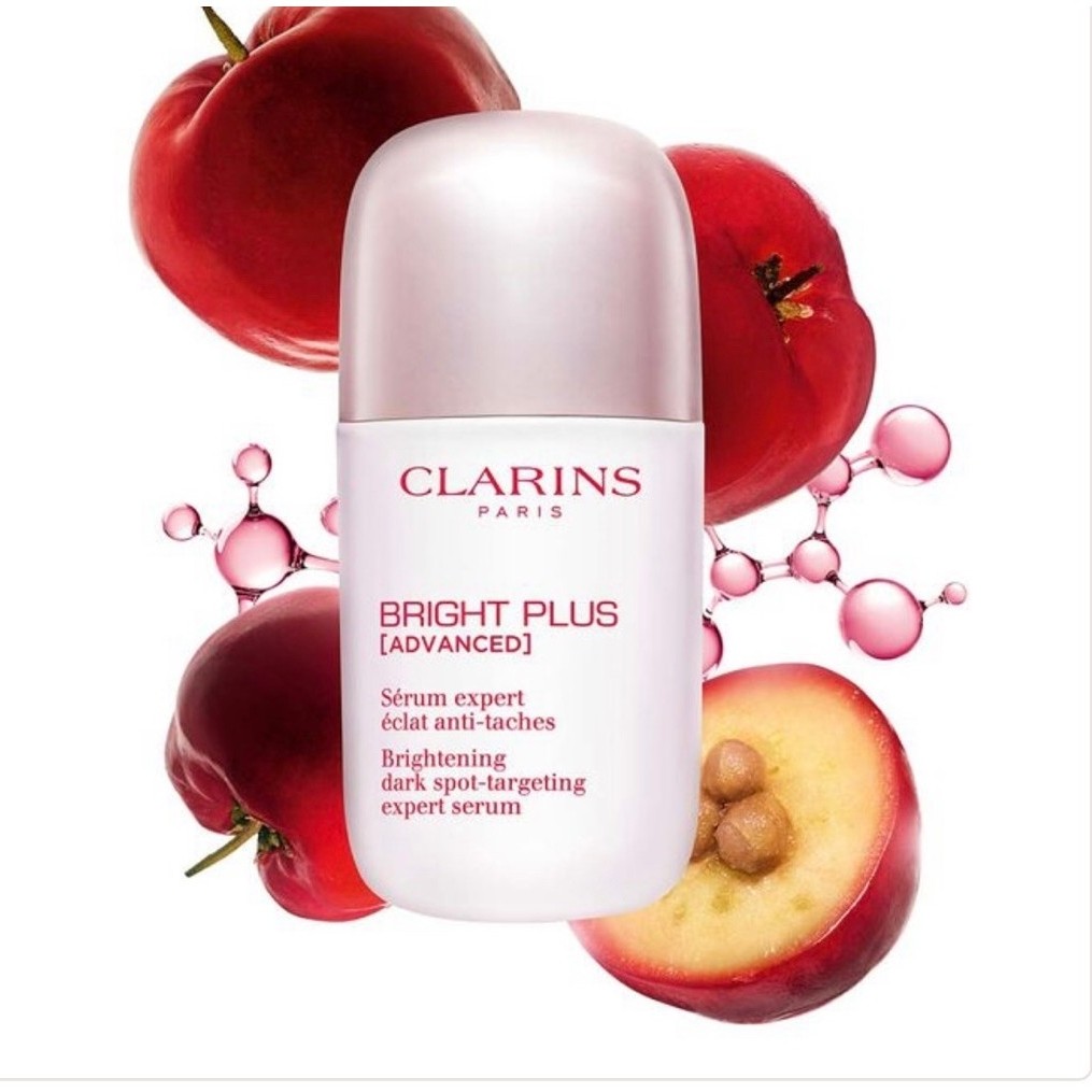 ✨ CLARINS BRIGHT PLUS [ADVANCED] SERUM 30ML ✨ 💎 Tinh chất làm sáng da – hỗ trợ cải thiện đốm nâu & t