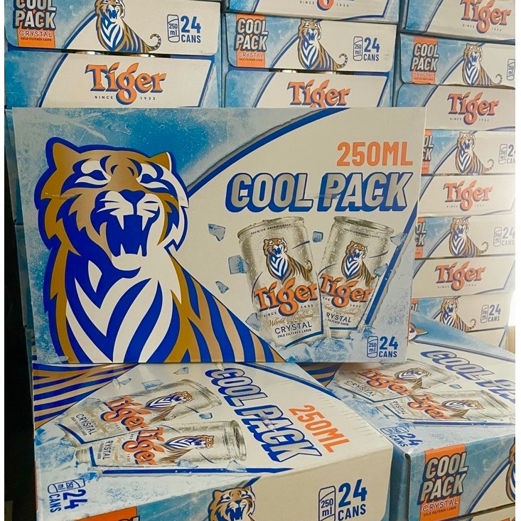 1 thùng bia tiger bạc 250ml