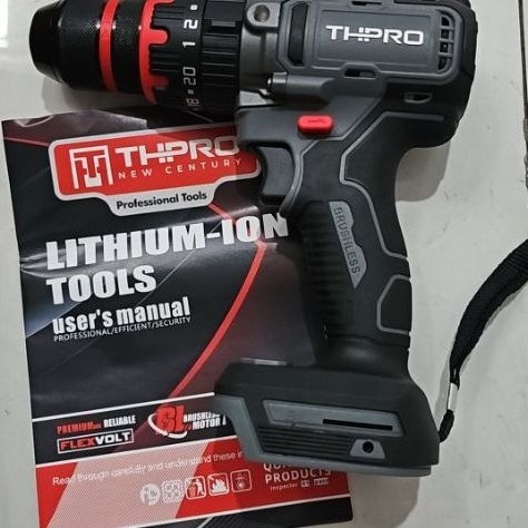 Thân máy khoan pin 13li Thpro. lực siết 160nm