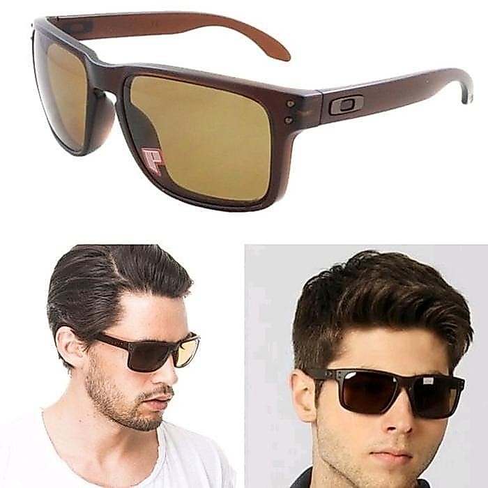 Kính râm Oakley holbrook màu nâu đích thực Oakley
