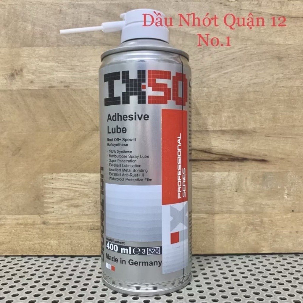 Dưỡng Sên Bôi Trơn Xích Voltronic IX50 Chain Lube 400ML + Vệ Sinh Sên Voltronic IX69 800ML Germany