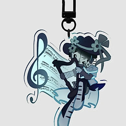 Nullscape || Cadence Keychain  mockhoadecor