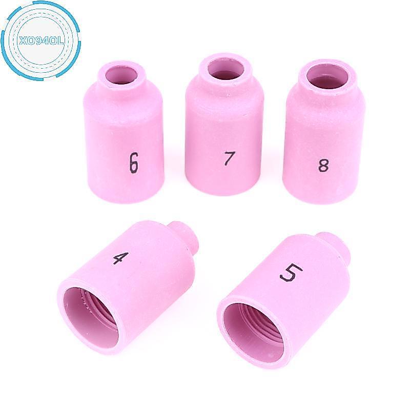 Xo94ol 42mm 54N14 54N15 54N16 54N17 54N18 Vòi phun gốm Alumina cho TIG WP17 18 26 Phụ kiện đèn pin h