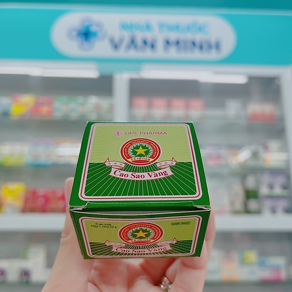 (Combo 2 Hộp) Cao Sao Vàng Golden Star Balm 20g