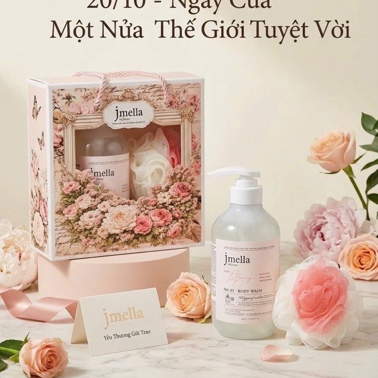 Jmella Sữa Tắm Jmella 500ml - Bottle, 500ml