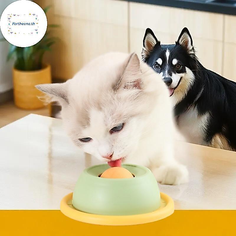 FOT Pet Li Mat Sữa Chua Liing Tấm Ăn Chậm Cho Chó Mèo - Bát Sna Tương Tác Thúc Đẩy Sức Khỏe Thú Cưng
