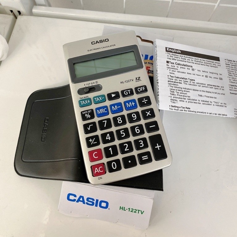 MÁY TÍNH CASIO – HL-122TV / AX-12B / MX-12B