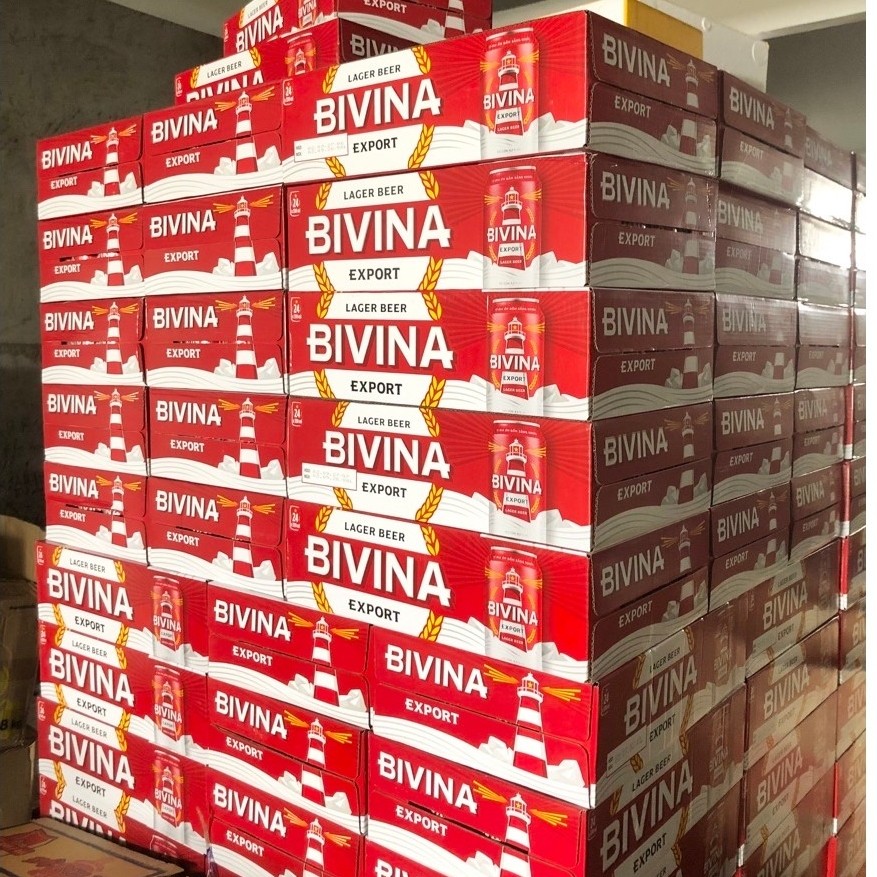 1 thùng bia bivina export