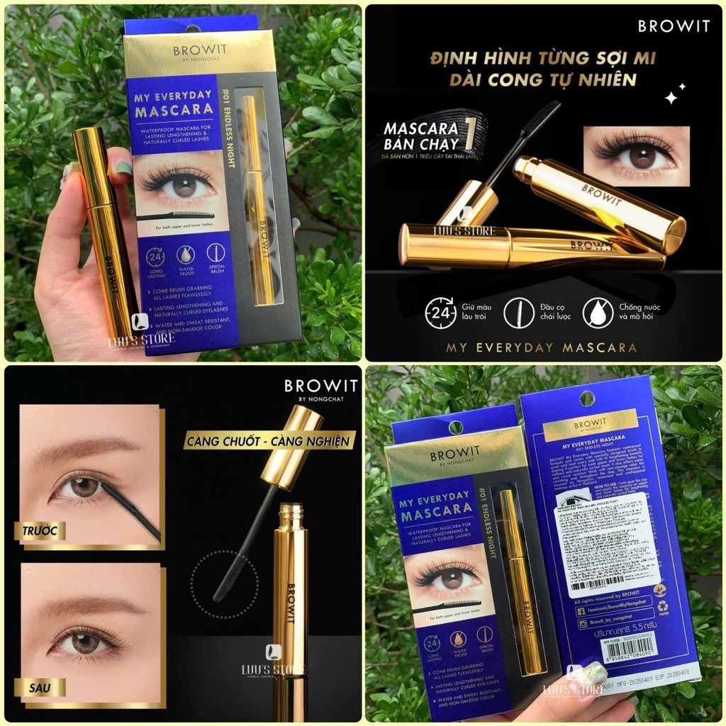 Mascara Browit My Everyday Mascara #01 Endless Night 5.5g-3020501590012-8858842084090.