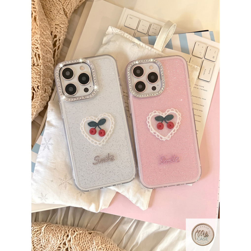 🌸  ỐP LƯNG IPHONE CHERRY PHONG CÁCH HÀN QUỐC CỰC CUTE  _ CHERRY KAWAII CASE  🍒✨ - MÊ CASE