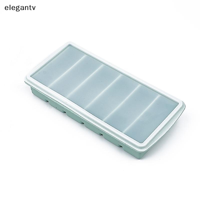 EGN 6 Lưới Dài ICE CUBE ICE CUBE Khuôn Bếp Silicon Khay BPA Free Ice Maker Thực Phẩm Silicone Ice CU
