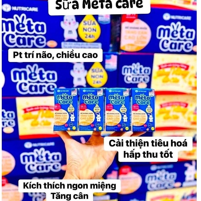 Sữa metacare xanh 180ml 1 hộp