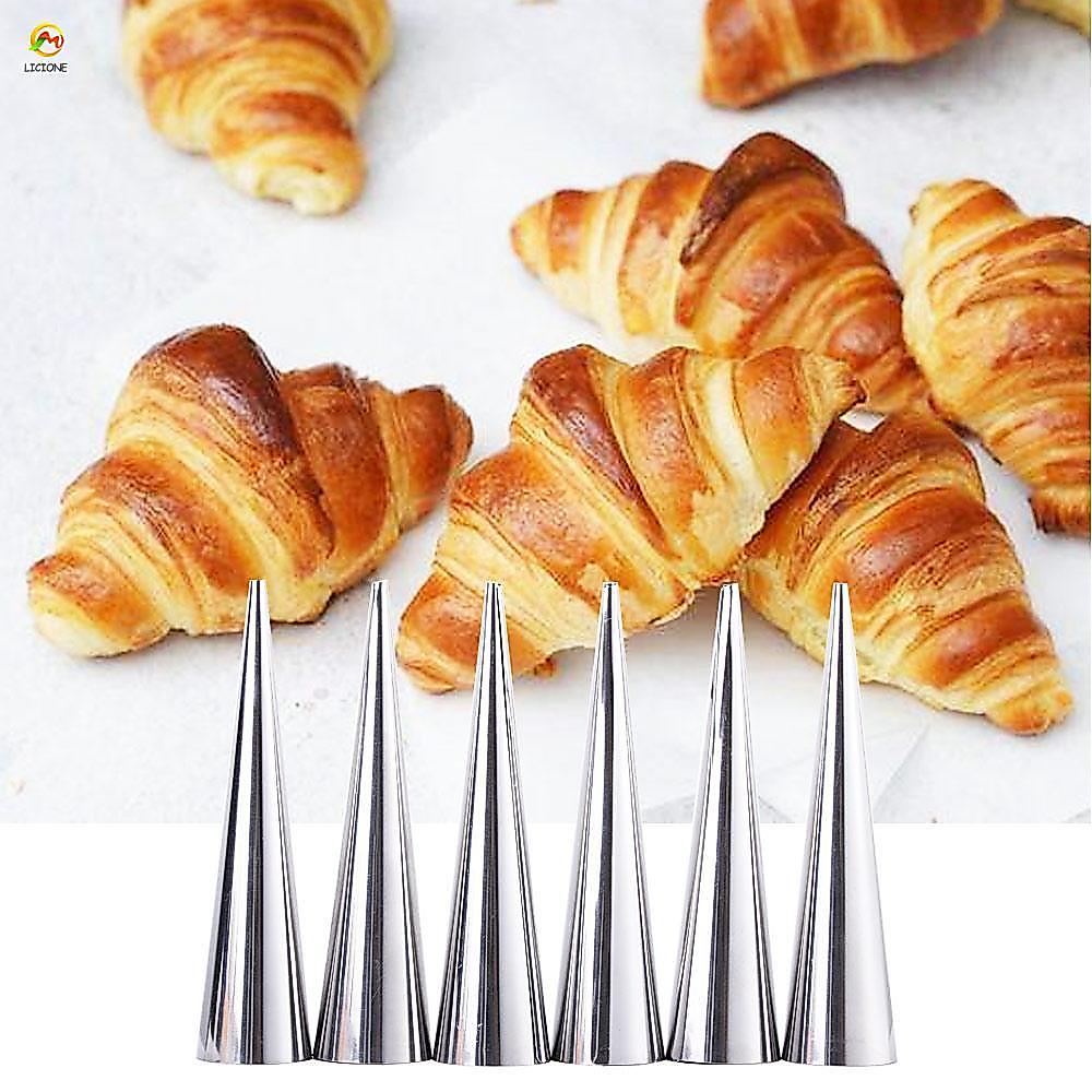 ECHOG cannoli ống nón bánh sừng bò nướng kem sừng bánh ngọt cuộn kem phồng dụng cụ nướng bánh