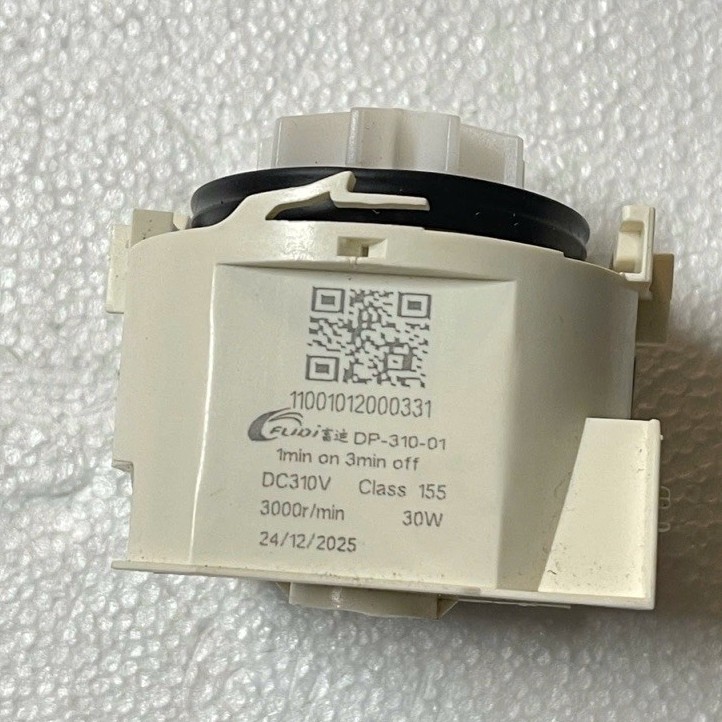Bơm Xả Máy Rửa Bát Midea Xiaomi DC310V 30W FUDI DP-310-01 (Mã 11001012000331) - Bơm Xả Nước Thải BLD