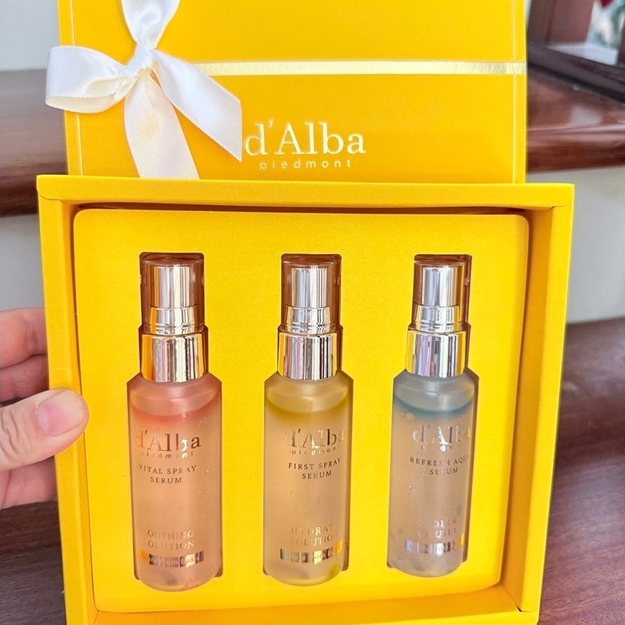 Set Dalba xịt serum chai 52ml*3