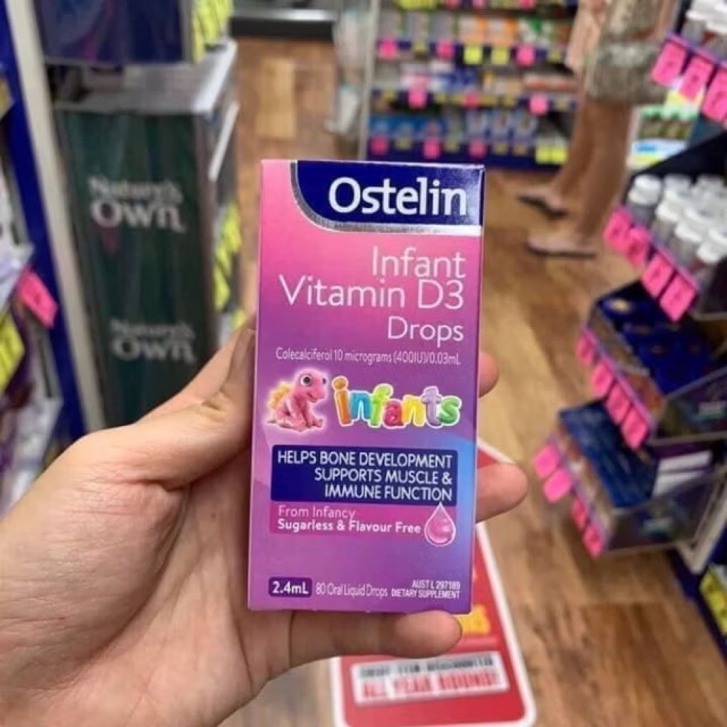 Vitamin D3 - Ostelin Vitamin D3 - Phát Triển Xương Và Răng Cho Trẻ date 11/2026