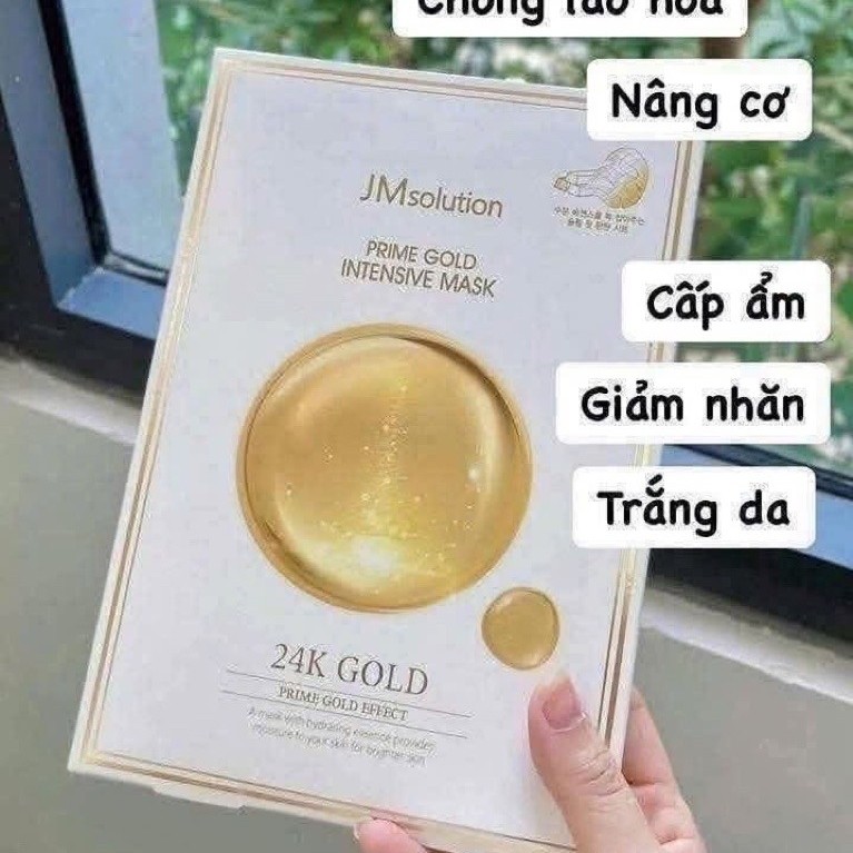 Mặt Nạ Vàng 24K JM Solution Prime Gold  Intensive